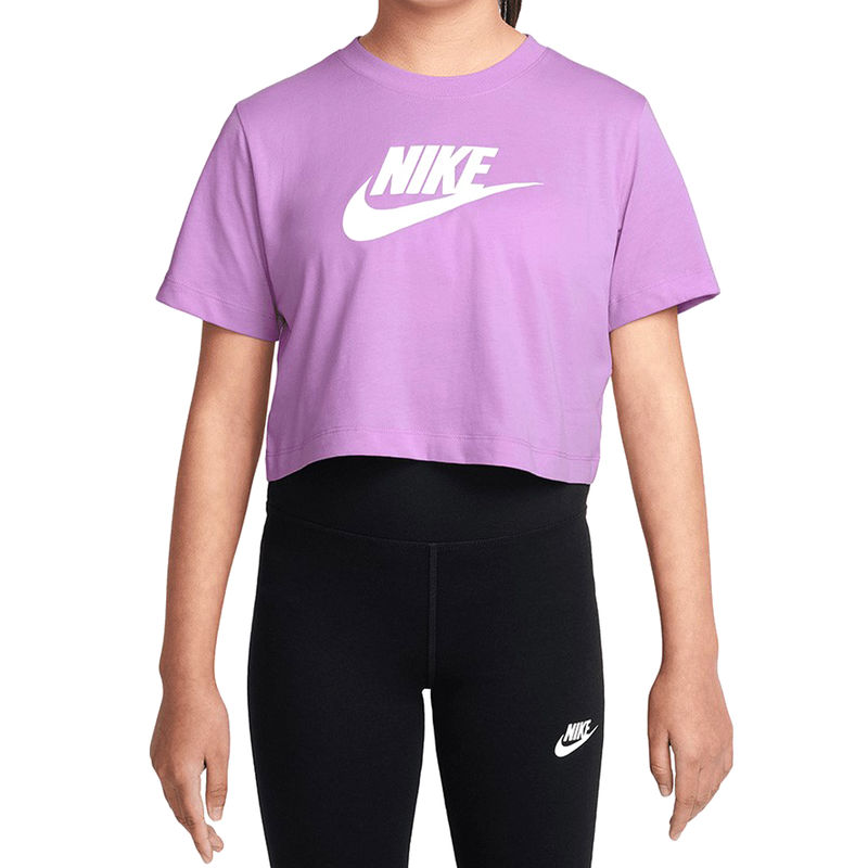 Dječija majica Nike G NSW TEE CROP FUTURA HBR