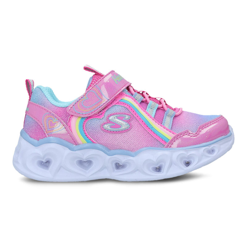 Dječije patike Skechers HEART LIGHTS - RAINB