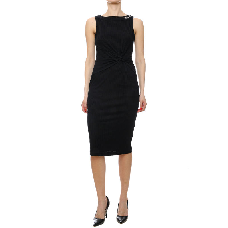 Ženska haljina Guess Sl Ernestine Knot Dress