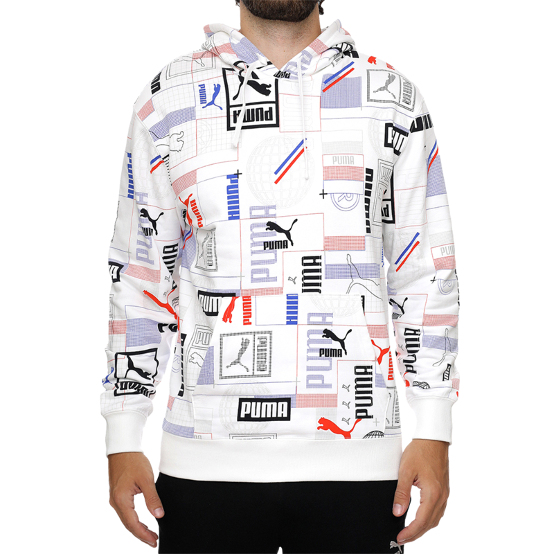 Muški duks Puma CLASSICS GEN. Muški duks Puma AOP Hoodie TR