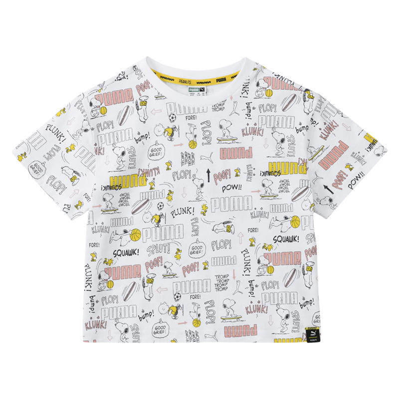 Dječija majica Puma X PEANUTS AOP Tee G