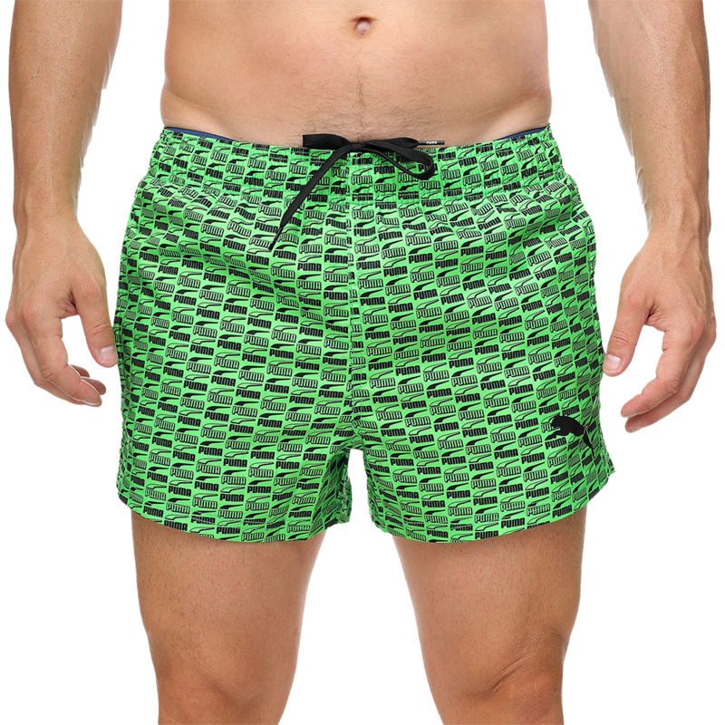 Muški kupaći Puma SWIM MEN LOGO PRINT SHORT SHORTS 1P