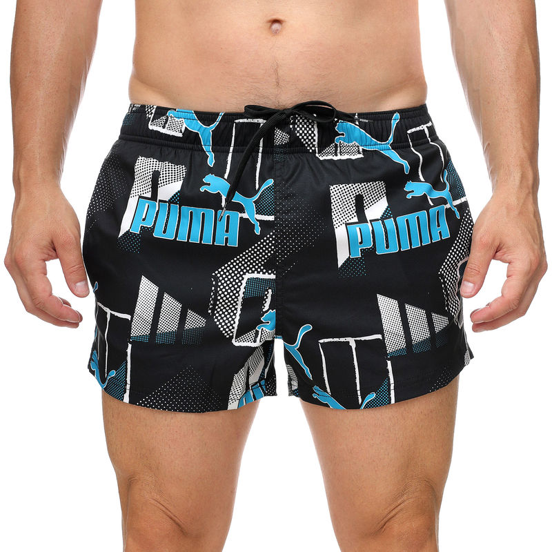 Muški kupaći Puma SWIM MEN PRINT PUMA LOGO SHORT SHORTS 1P