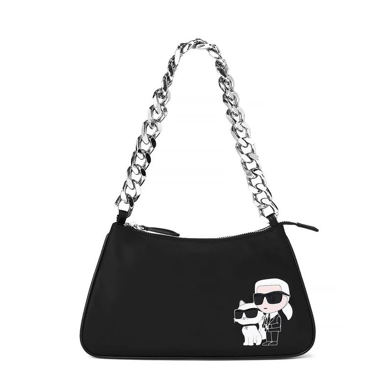 Ženska torba Karl Lagerfeld K/Ikonik 2.0 Nylon Sm Chain Sb