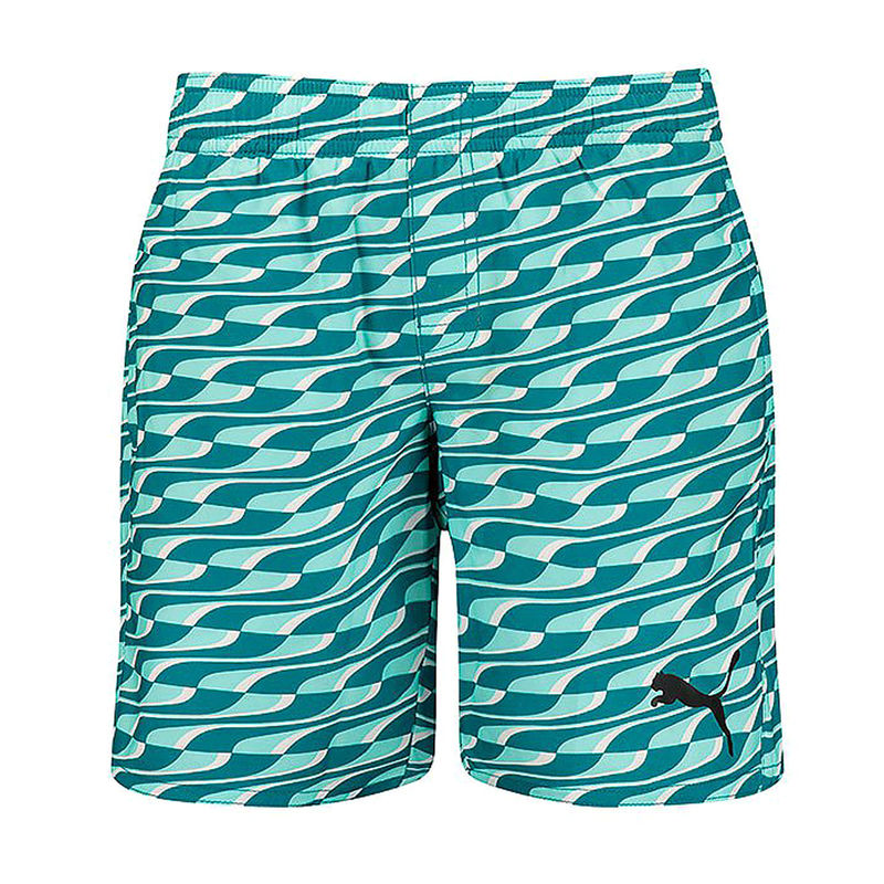 Dječiji kupaći Puma SWIM BOYS MEDIUM LENGTH FORMSTRIP PRINT SHORT