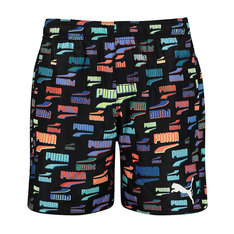 Dječiji kupaći Puma SWIM BOYS MEDIUM LENGTH LOGO PRINT SHORTS 1P