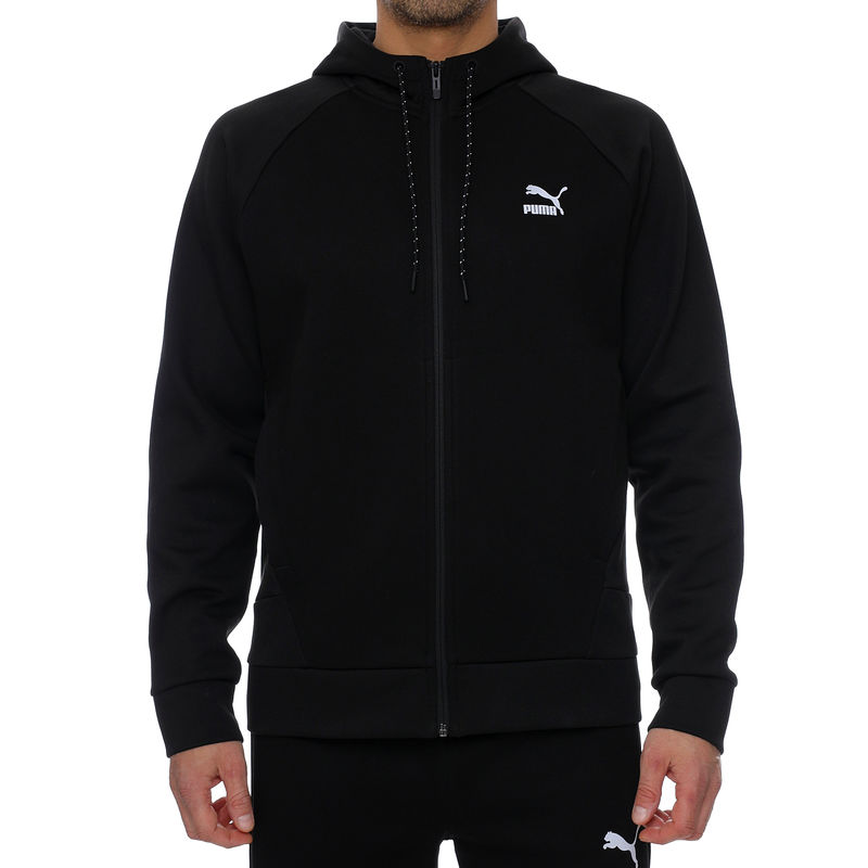 Muški duks Puma CLASSICS TECH FZ HOODIE DK