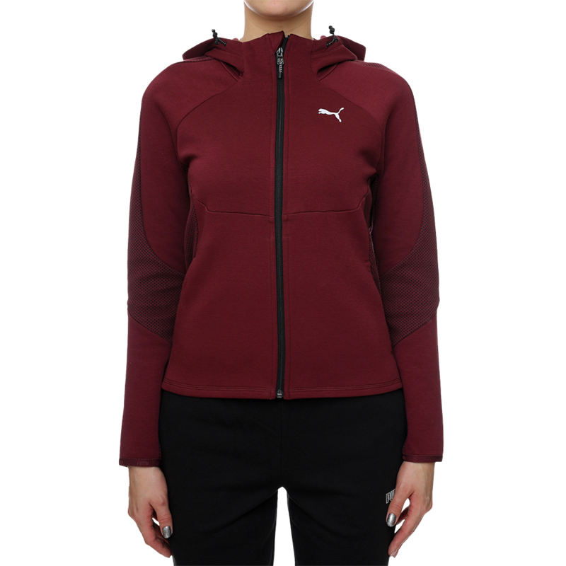 Ženski duks Puma EVOSTRIPE Full-Zip Hoodie