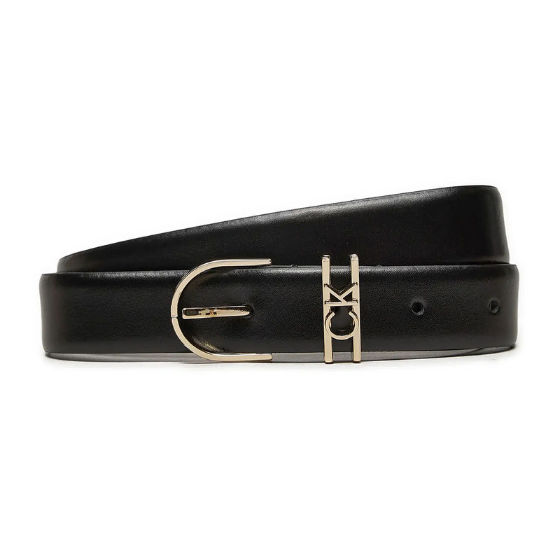 Ženski kaiš Calvin Klein CK LOOP RND BUCKLE BELT 2.5CM