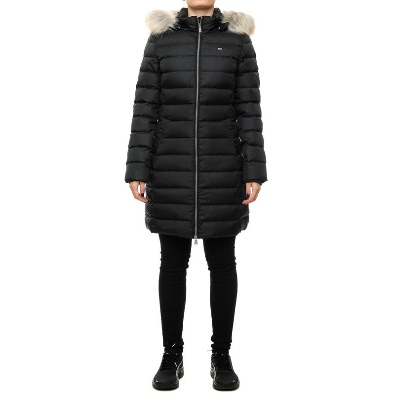 Ženska jakna Tommy Hilfiger TJW ESSENTIAL HOODED DOWN COAT