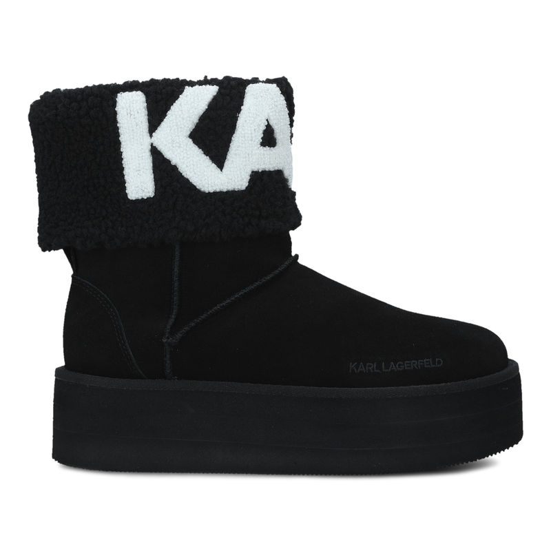 Ženske čizme Karl Lagerfeld Thermo Karl Logo Ankle Boot