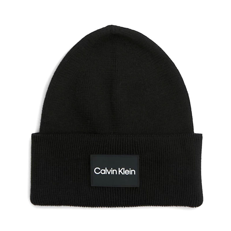 Muška kapa Calvin Klein Fine Cotton Rib Beanie