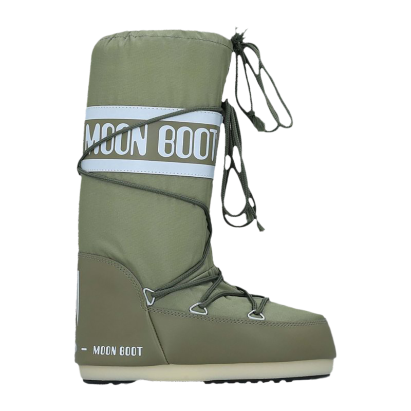 Ženske čizme Moon Boot NYLON KHAKI