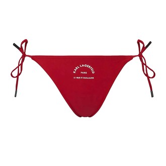 Ženski kupaći Karl Lagerfeld string bikini bottoms w/ logo