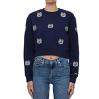 Ženski duks Tommy Hilfiger CROP CREST CRITTER CREW NECK C87