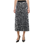 Ženska suknja Karl Lagerfeld Animal Print Pleated Skirt