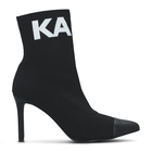 Ženske čizme Karl Lagerfeld PANDORA HI KNIT COLLAR ANKLE BT