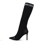 Ženske čizme Karl Lagerfeld PANDORA HI LEG KNIT BOOT