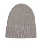 Ženska kapa Calvin Klein CK EMBROIDERY FINE RIB BEANIE