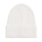 Ženska kapa Calvin Klein CK EMBROIDERY FINE RIB BEANIE