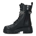 Ženske čizme Karl Lagerfeld Kombat Kc Hi Lace Chain