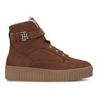 Ženske čizme Tommy Hilfiger WARMLINED LACE UP BOOT