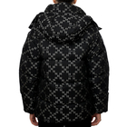 Ženska jakna Karl Lagerfeld Diamond Jacquard Down Jkt